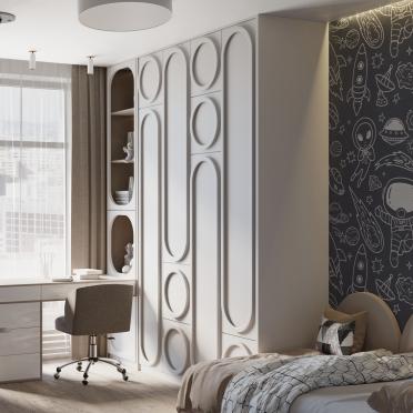 Интерьер детской с для мальчика  смотреть на Basicdecor
