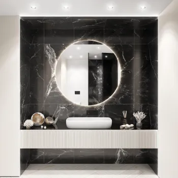 Интерьер ванной  смотреть на Basicdecor