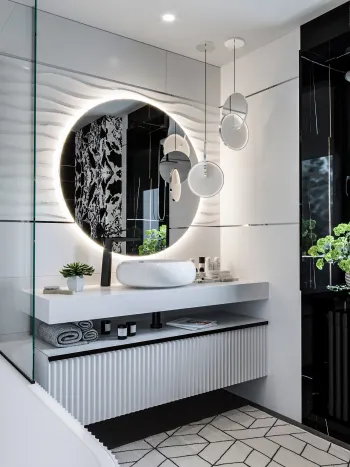 Интерьер ванной  смотреть на Basicdecor
