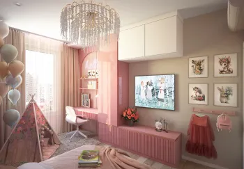 Интерьер детской  смотреть на Basicdecor
