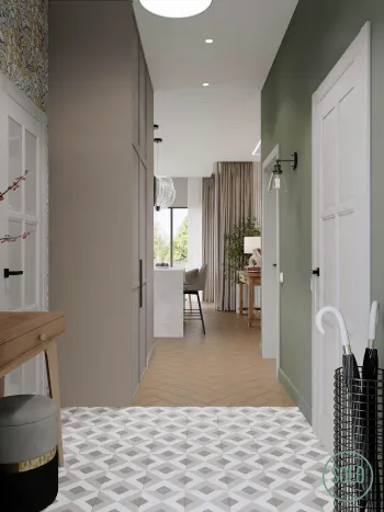 Интерьер коридора  смотреть на Basicdecor