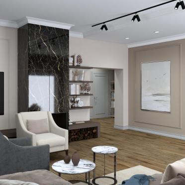 Интерьер гостиной  смотреть на Basicdecor