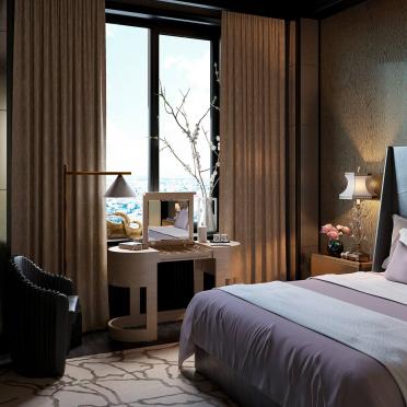 Интерьер спальни  смотреть на Basicdecor