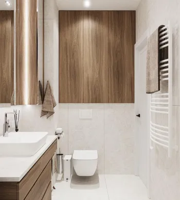 Интерьер ванной  смотреть на Basicdecor