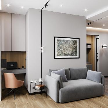 Интерьер гостиной  смотреть на Basicdecor