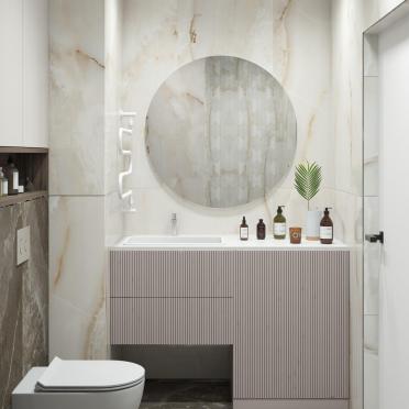Интерьер ванной  смотреть на Basicdecor