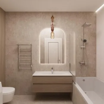 Интерьер ванной  смотреть на Basicdecor