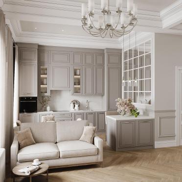 Интерьер гостиной  смотреть на Basicdecor