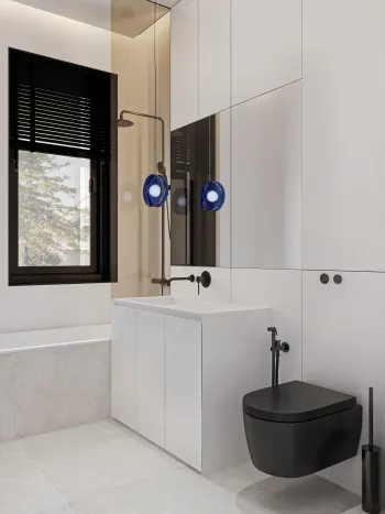 Интерьер ванной  смотреть на Basicdecor