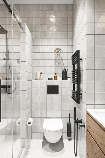 Интерьер ванной  смотреть на Basicdecor