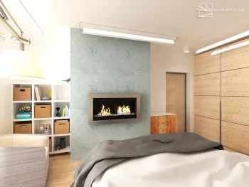 Интерьер спальни  смотреть на Basicdecor