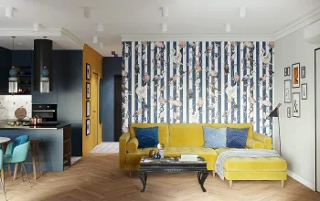 Интерьер гостиной  смотреть на Basicdecor