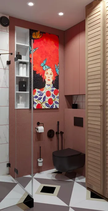Интерьер ванной  смотреть на Basicdecor