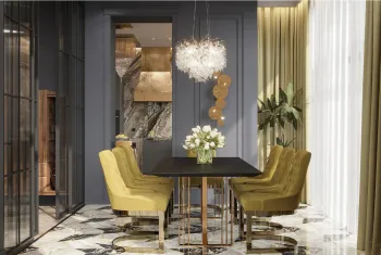 Интерьер столовой  смотреть на Basicdecor