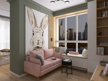 Интерьер детской  смотреть на Basicdecor