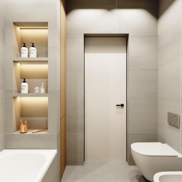 Интерьер ванной  смотреть на Basicdecor
