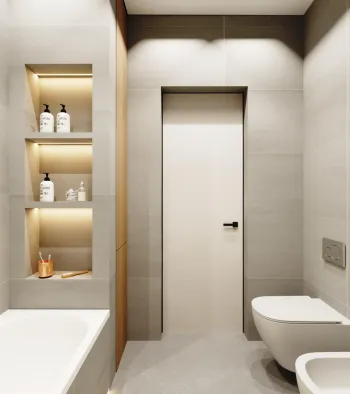 Интерьер ванной  смотреть на Basicdecor