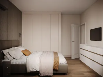 Интерьер спальни  смотреть на Basicdecor