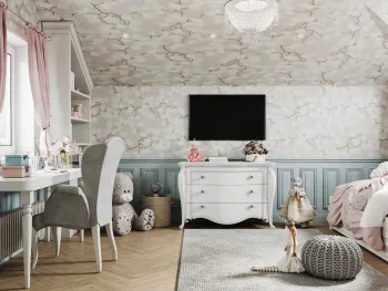 Интерьер детской  смотреть на Basicdecor