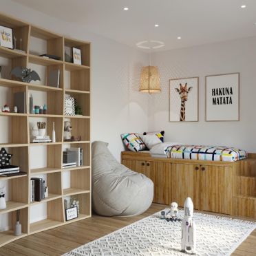 Интерьер детской с для мальчика  смотреть на Basicdecor