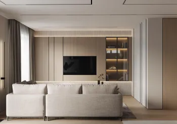 Интерьер гостиной  смотреть на Basicdecor