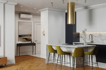 Интерьер кухни  смотреть на Basicdecor