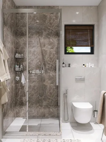 Интерьер ванной  смотреть на Basicdecor