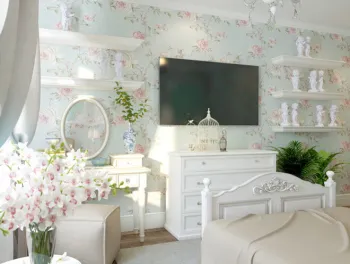 Интерьер спальни в шебби-шике и провансе смотреть на Basicdecor