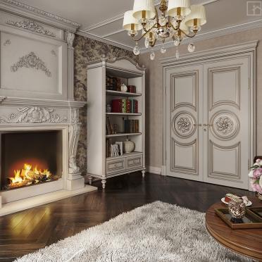 Интерьер гостиной  смотреть на Basicdecor