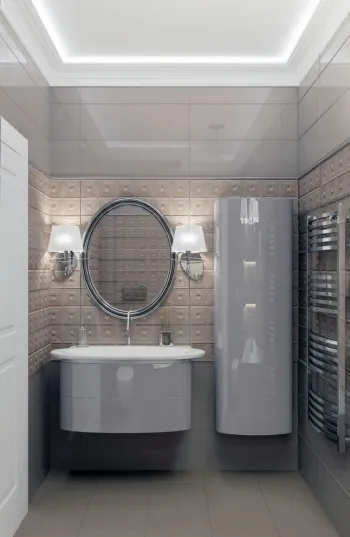Интерьер ванной в неоклассике смотреть на Basicdecor