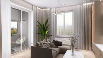 Интерьер гостиной  смотреть на Basicdecor