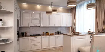 Интерьер кухни в современном стиле смотреть на Basicdecor
