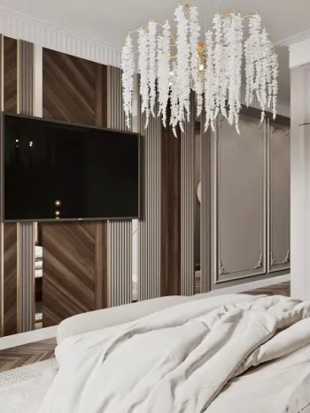 Интерьер спальни в неоклассике смотреть на Basicdecor