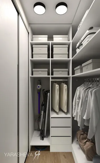 Интерьер гардеробной  смотреть на Basicdecor