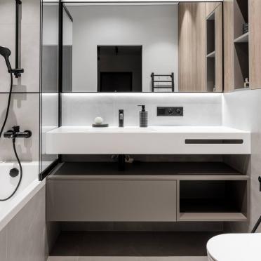 Интерьер ванной  смотреть на Basicdecor