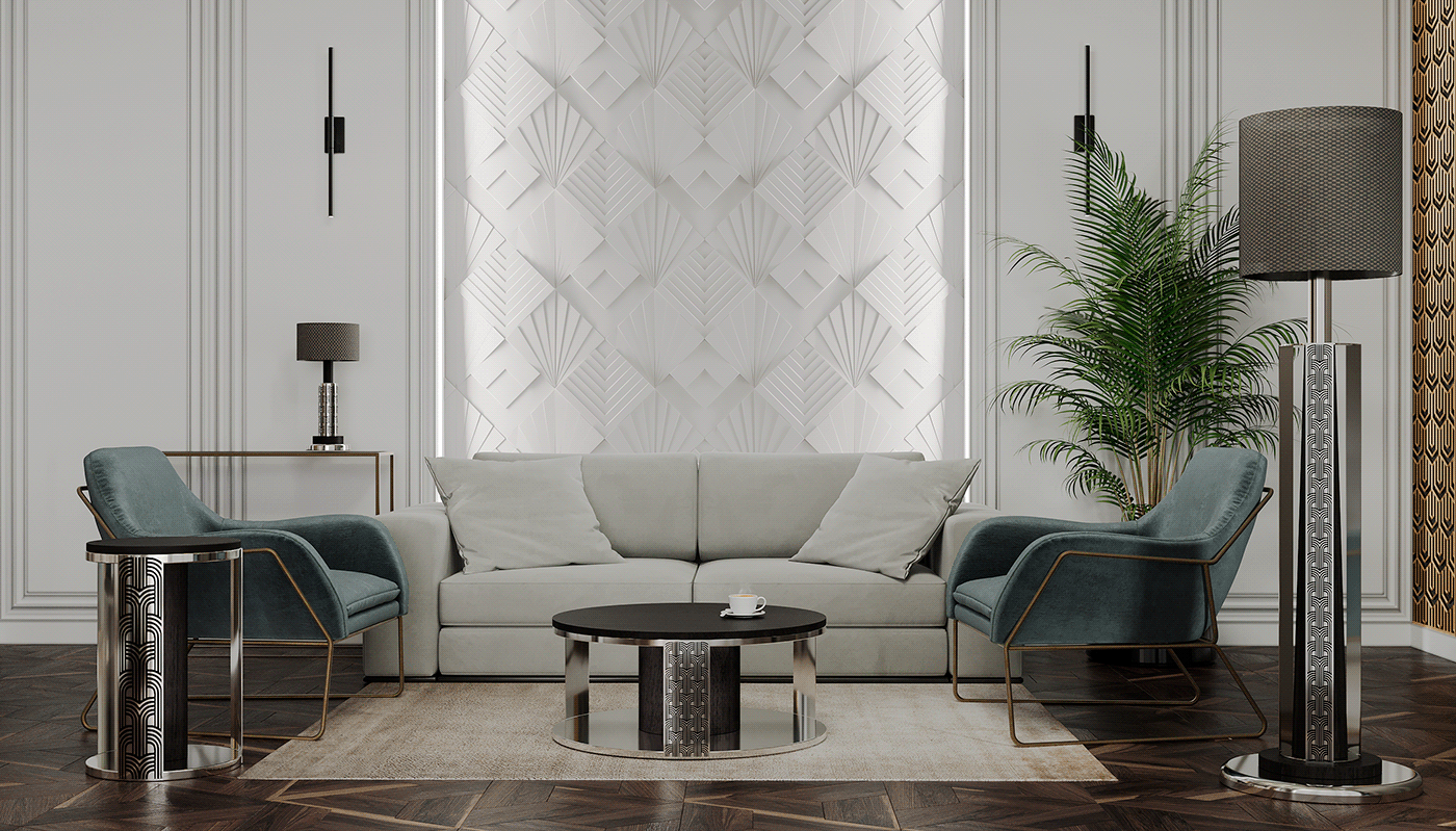 Интерьер гостиной  смотреть на Basicdecor