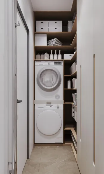 Интерьер с постирочной  смотреть на Basicdecor