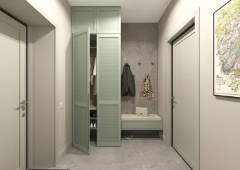 Интерьер прихожей  смотреть на Basicdecor