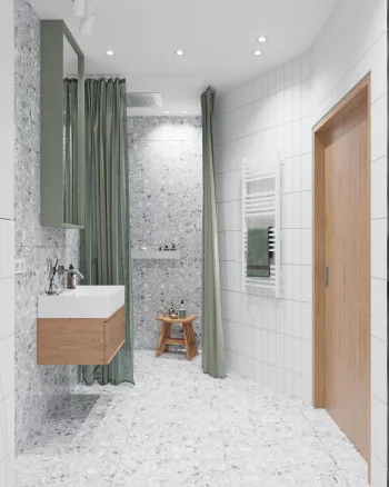 Интерьер ванной  смотреть на Basicdecor