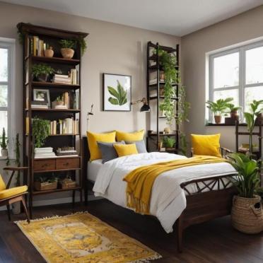 Интерьер спальни  смотреть на Basicdecor