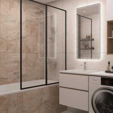 Интерьер ванной  смотреть на Basicdecor