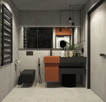 Интерьер ванной  смотреть на Basicdecor