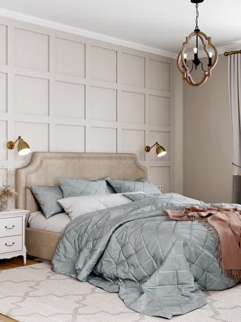 Интерьер спальни  смотреть на Basicdecor
