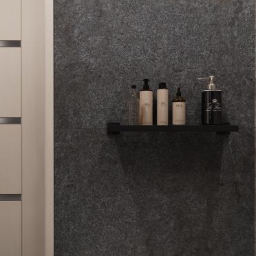 Интерьер с нишей из плитки  смотреть на Basicdecor