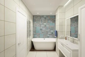 Интерьер ванной в неоклассике смотреть на Basicdecor
