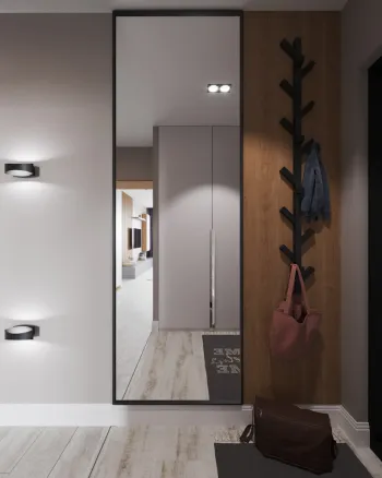 Интерьер прихожей в современном стиле смотреть на Basicdecor