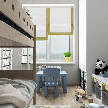 Интерьер детской в скандинавском стиле смотреть на Basicdecor