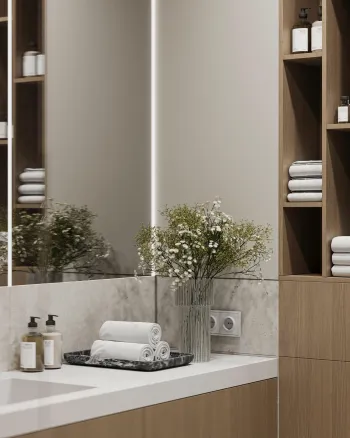 Интерьер ванной  смотреть на Basicdecor