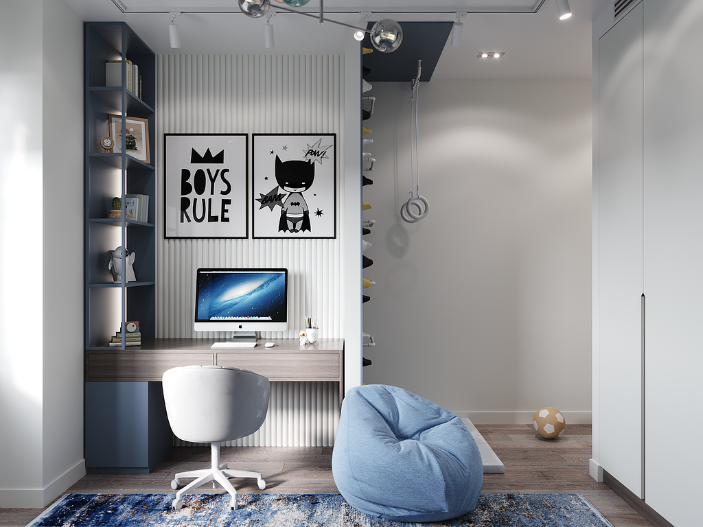 Интерьер детской  смотреть на Basicdecor