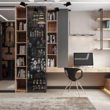 Интерьер c рабочим местом  смотреть на Basicdecor